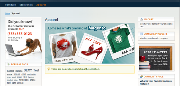 Test Magento Commerce Hosting Magento Commerce Test Store