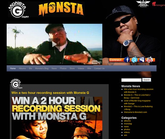 MonstaG WordPress Website MonstaG WordPress Website