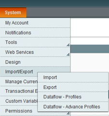 Magento Commerce 1.5 new features - Import / Export