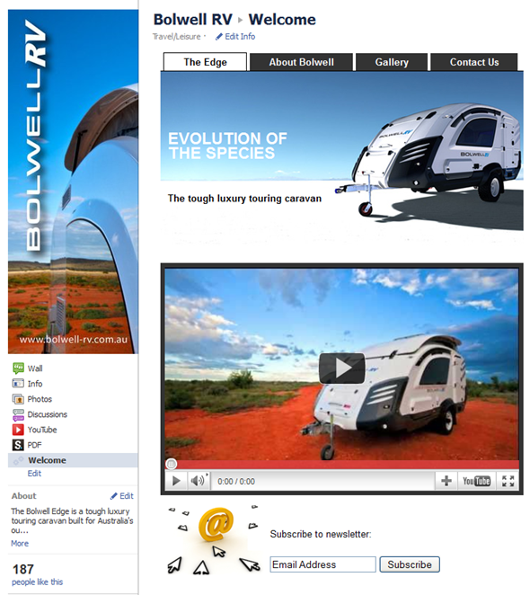 Bolwell RV Facebook Fan Page